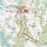 mapa závodu itms náměšťský cyklomaraton 2018