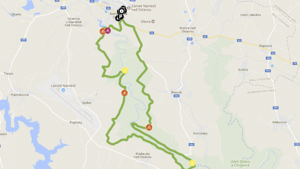 Klikací mapa